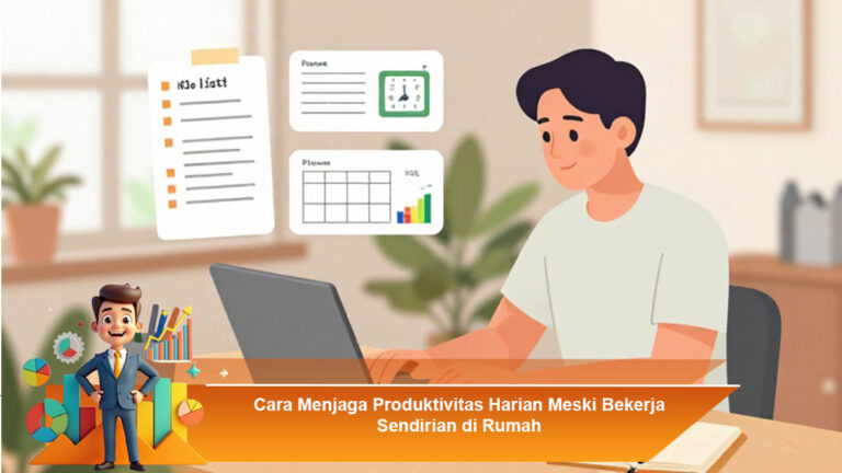 Cara-Menjaga-Produktivitas-Harian-Meski-Bekerja-Sendirian-di-Rumah