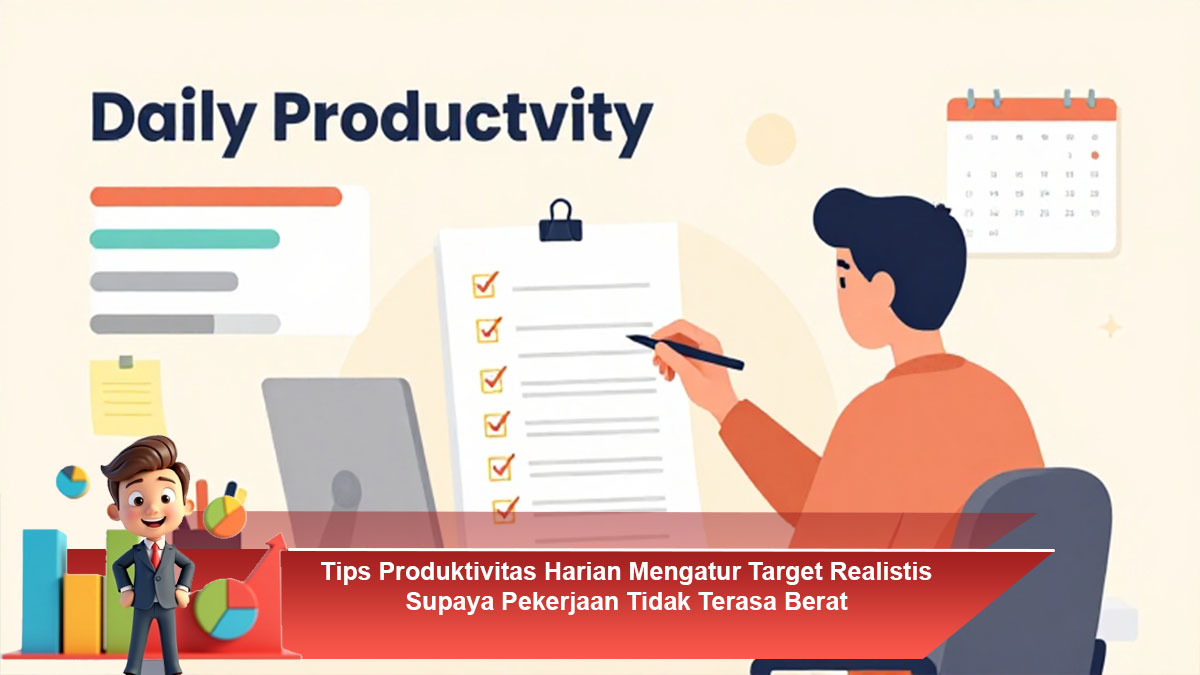 Tips-Produktivitas-Harian-Mengatur-Target-Realistis-Supaya-Pekerjaan-Tidak-Terasa-Berat