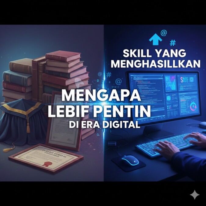 Mengapa Skill yang Menghasilkan Lebih Penting Daripada Ijazah Formal Di Era Digital (1)