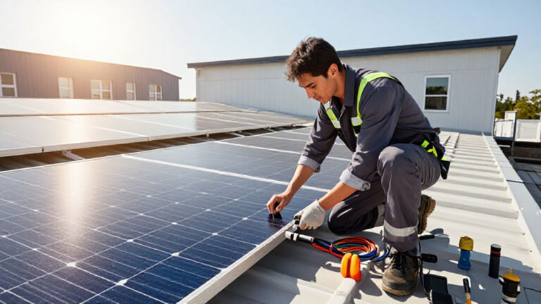 Skill-Instalasi-Panel-Surya-Peluang-Karir-di-Bidang-Energi-Terbarukan