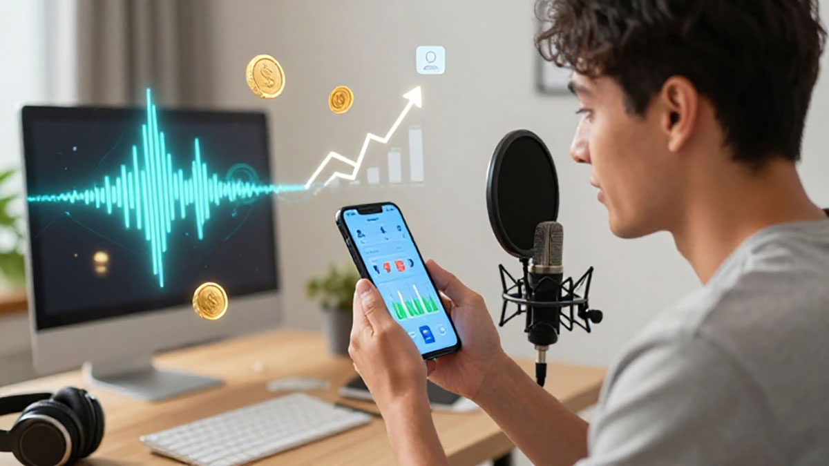 Cara-Menghasilkan-Uang-dari-Voice-Over-Modal-Mic-HP